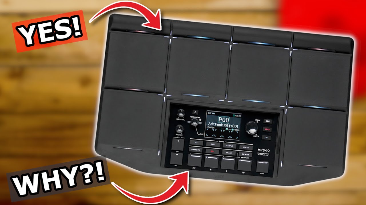 Korg Unveils New Multipad | MPS-10 Drum, Percussion & Sampler Pad