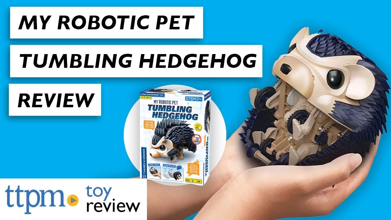 My Robotic Pet Tumbling Hedgehog Review from Thames & Kosmos
