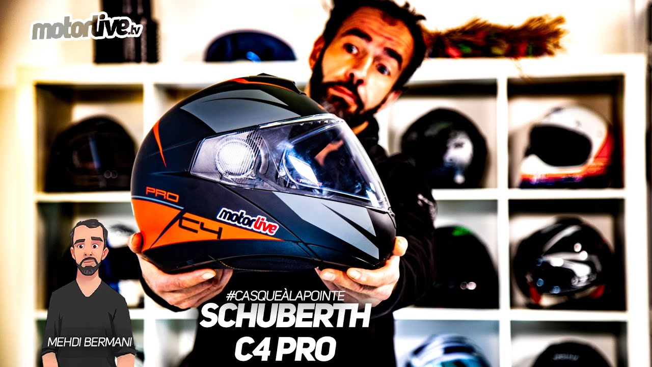 SCHUBERTH C4 PRO I TEST EQUIPEMENT