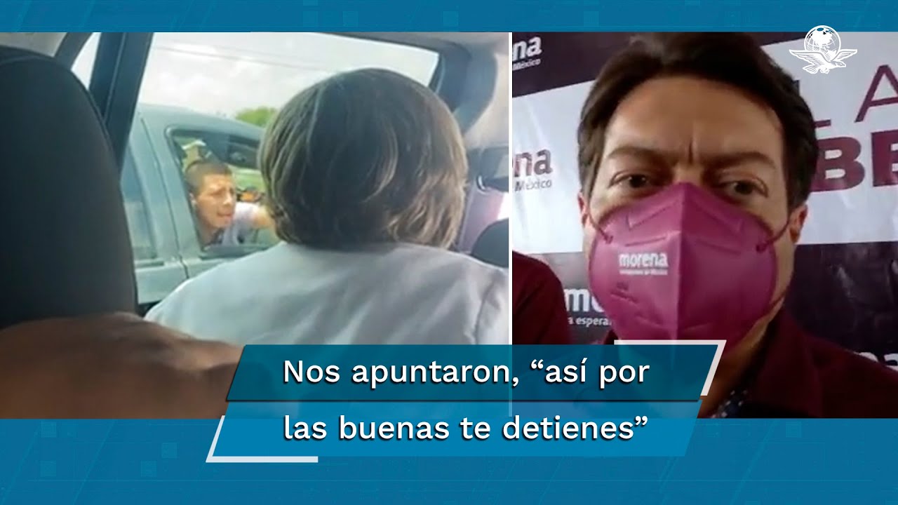 Mario Delgado: &ldquo;mi &uacute;nica reacci&oacute;n fue grabar&rdquo;; sujetos armados ped&iacute;an que nos baj&aacute;ramos, dice
