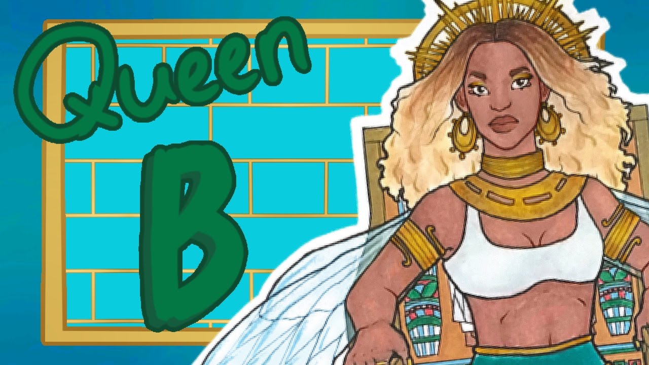 Egyptian Queen Beyoncé [Speedink & Speedpaint]