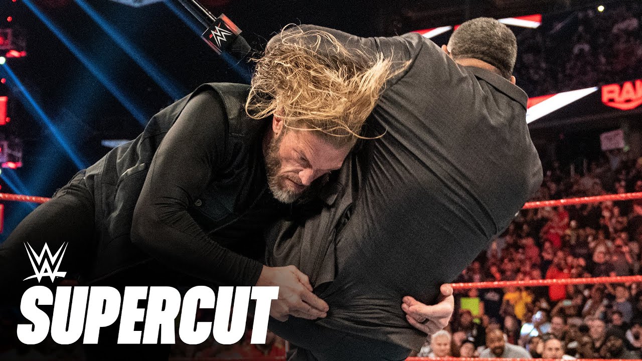 100 of Edge&rsquo;s most devastating Spears: WWE Supercut