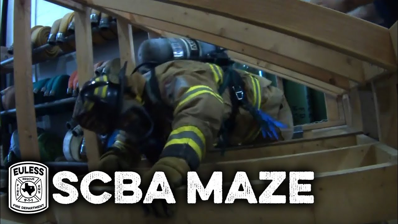 Euless FD- SCBA Maze/MSA Training