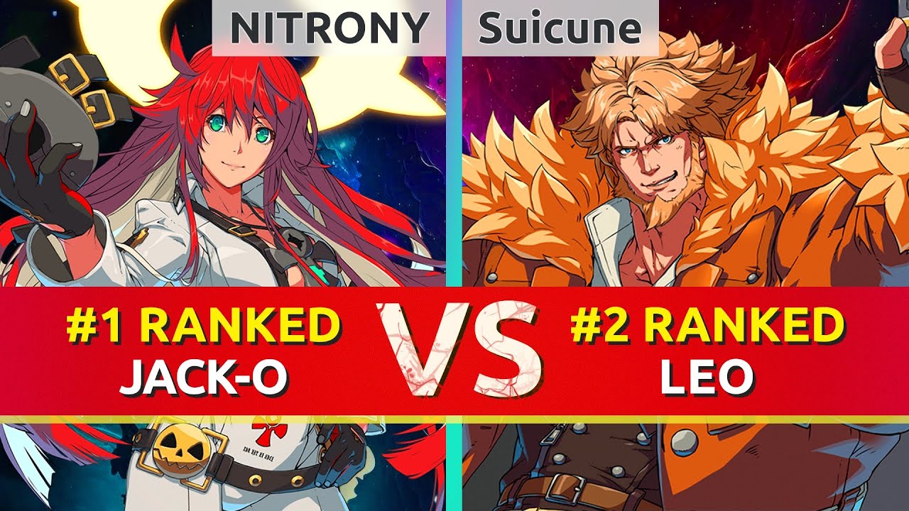 GGST ▰ NITRONY (#1 Ranked Jack-O) vs Suicune (#2 Ranked Leo). High Level Gameplay