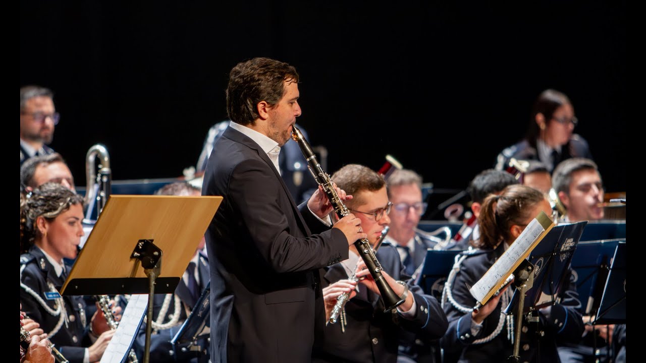 FICA: Banda Sinfónica da PSP e Tiago Menino | Concerto para Clarinete, J. Corigliano