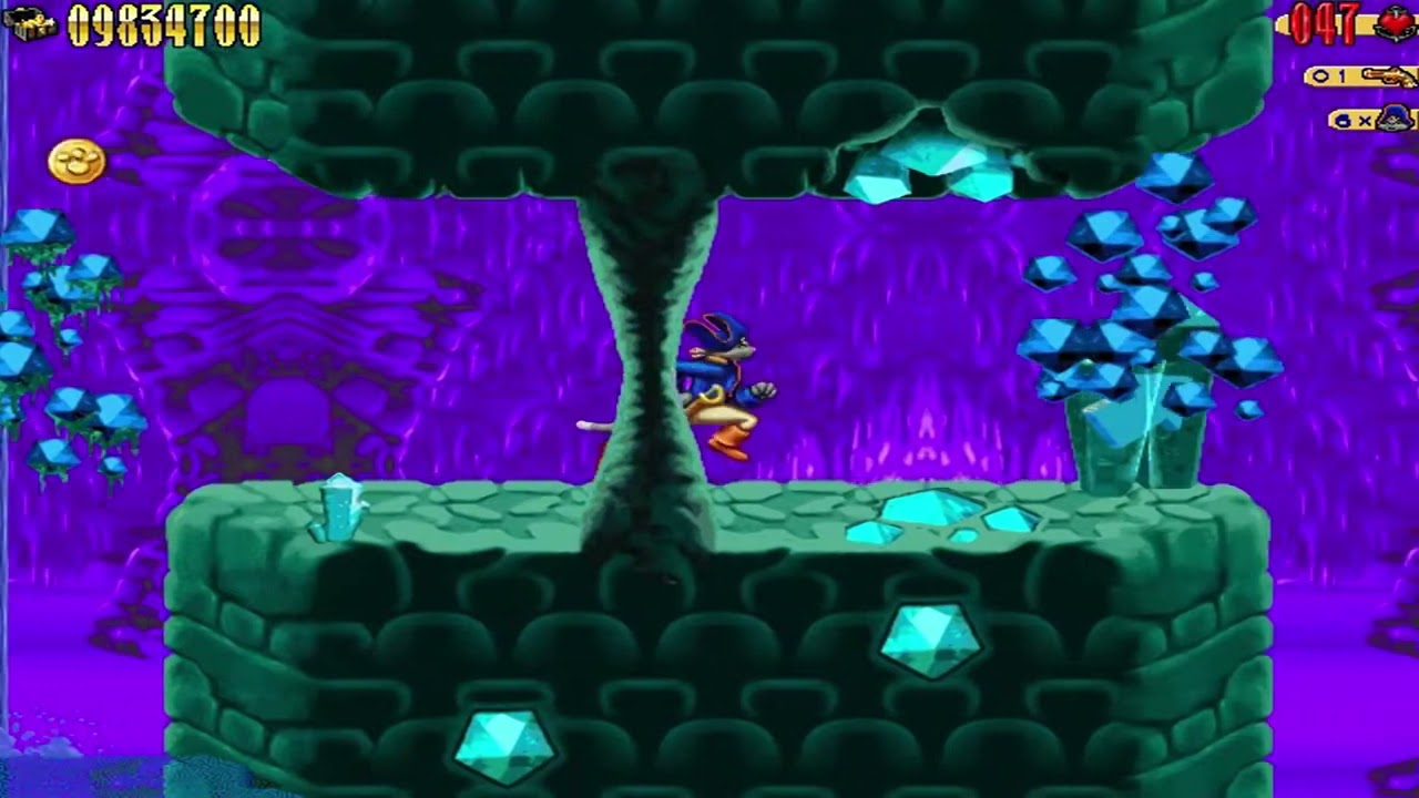 Captain Claw - Level #11 - The Caverns
