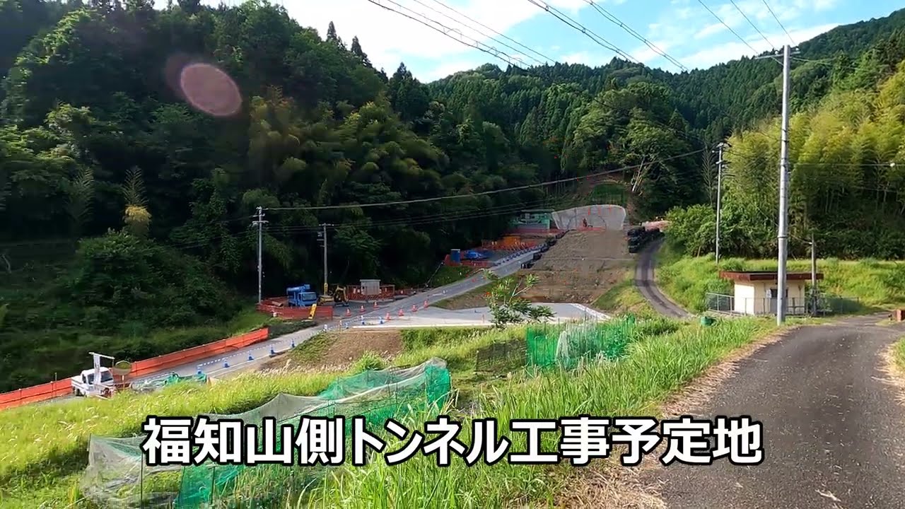 福知山車載動画　バイパス工事前の国道429号線酷道区間