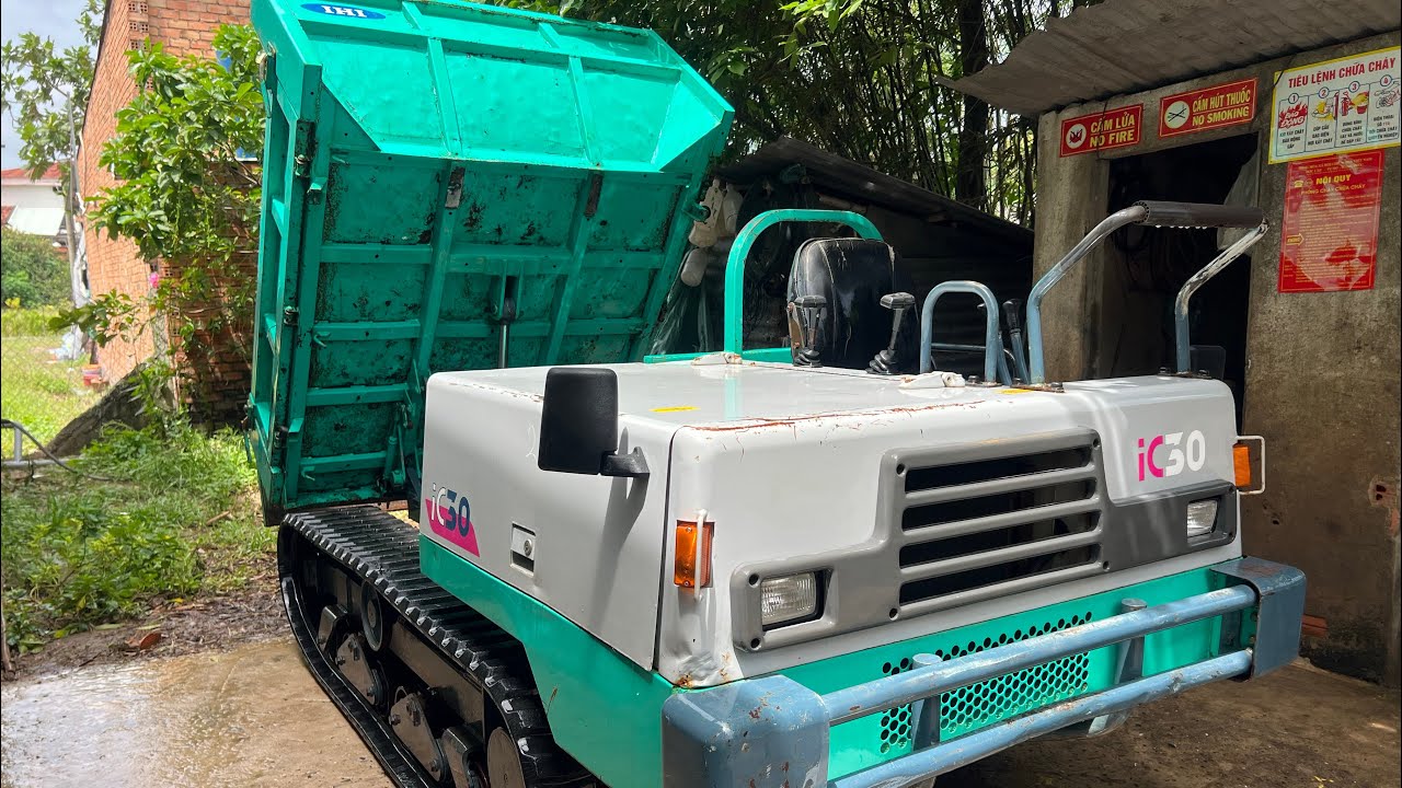 Xe rùa bánh xích IHI iC30 hàng Nhật bãi thùng 2khối 📞0988.530.397