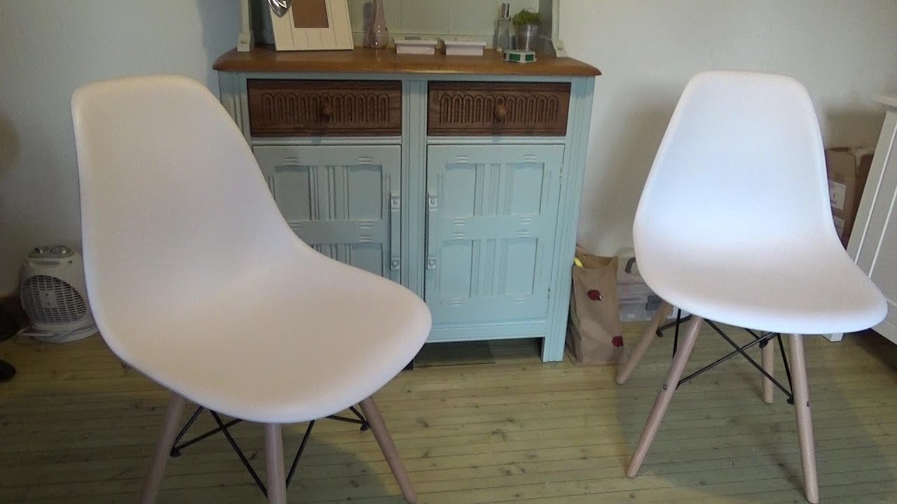 VECELO Eames Style DSW Eiffel Plastic Retro Dining Chair Review