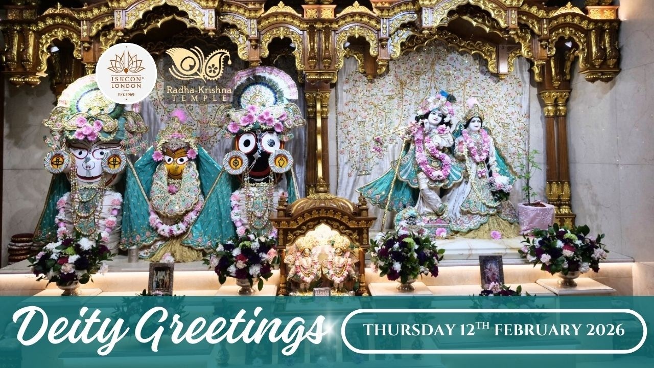 Deity Greetings | Guru Puja | SB 2.6.37 Class by Bhakta Mario - 12.02.2026