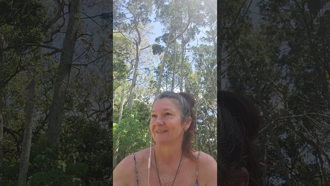 This feather message came crashing down.  Carol's story is now being heard. With respect for all.