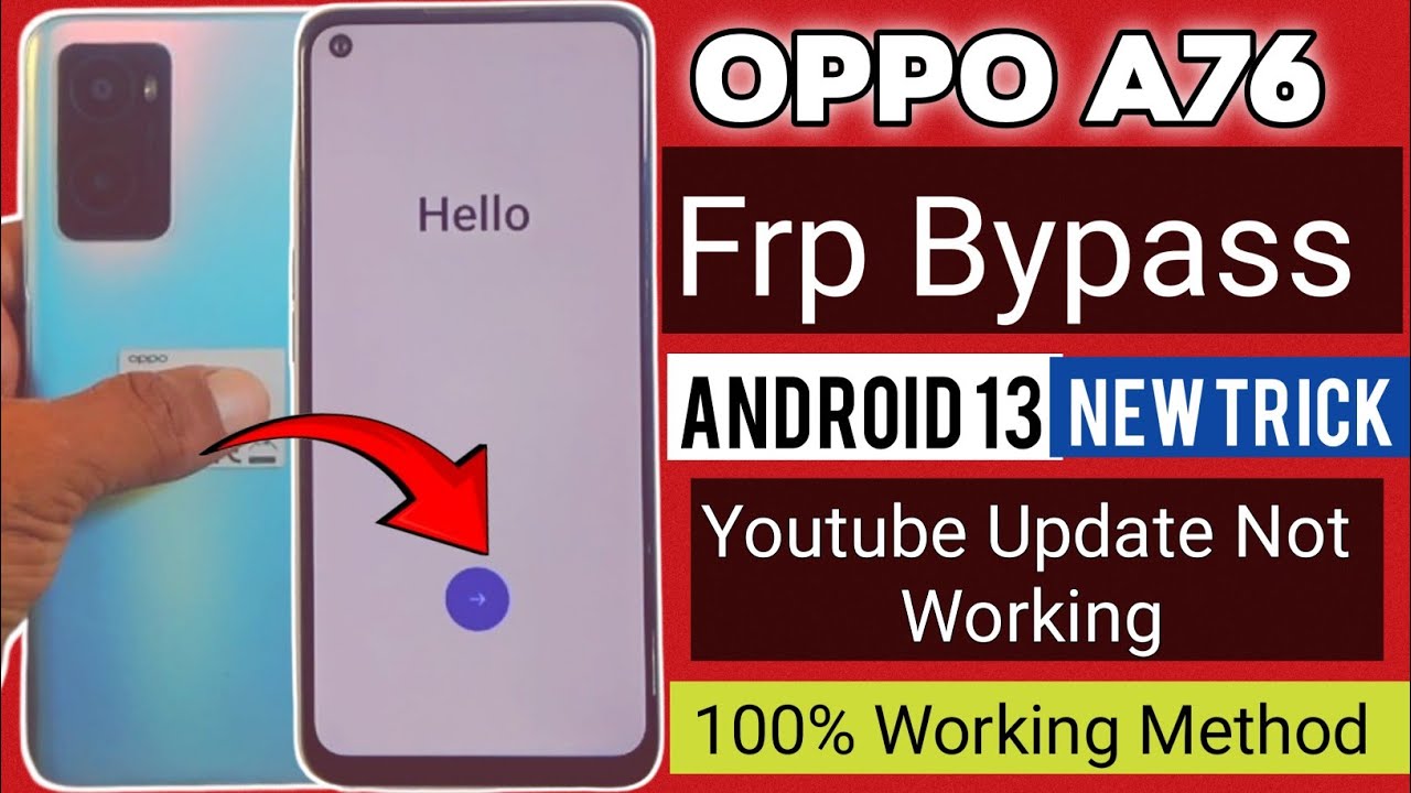 Oppo A76 FRP Bypass Android 13 | Oppo A76 (CPH2375) Google Account Lock Unlock Without Pc 2025