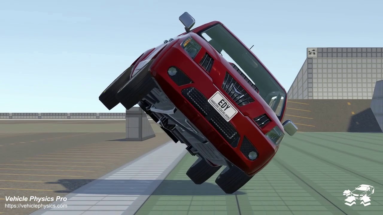 Unity car driving on two wheels