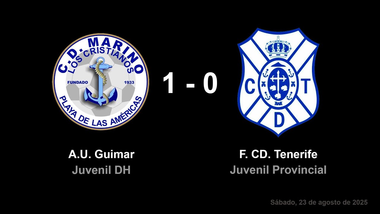CD Marino (Juvenil DH) -  F. CD. Tenerife (Juvenil)