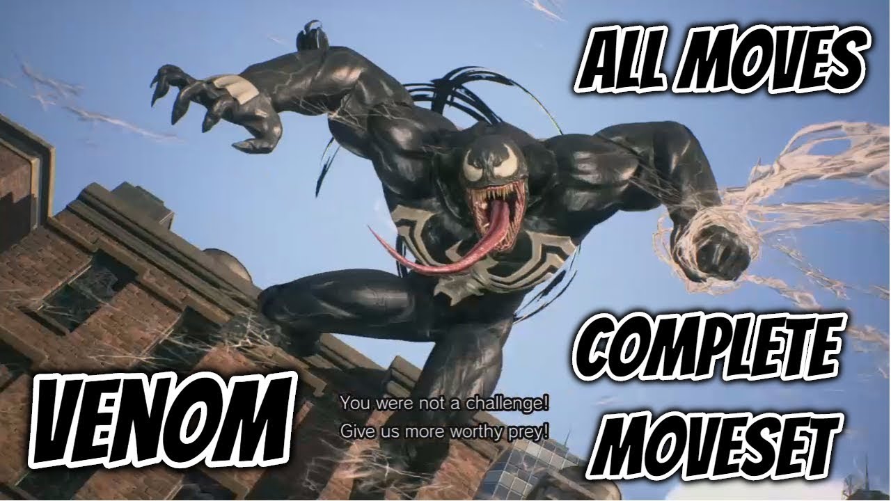 MVCI - VENOM MOVESET!