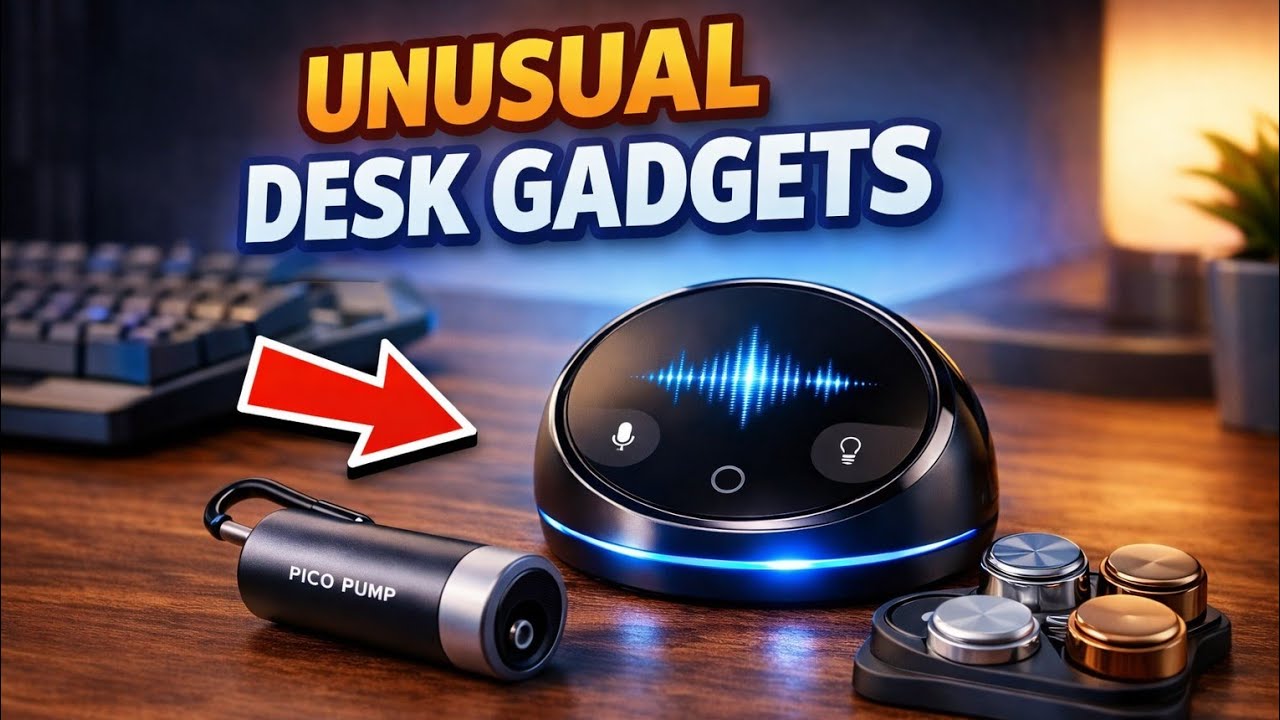 Unusual Desk Gadgets You’ll Actually Want