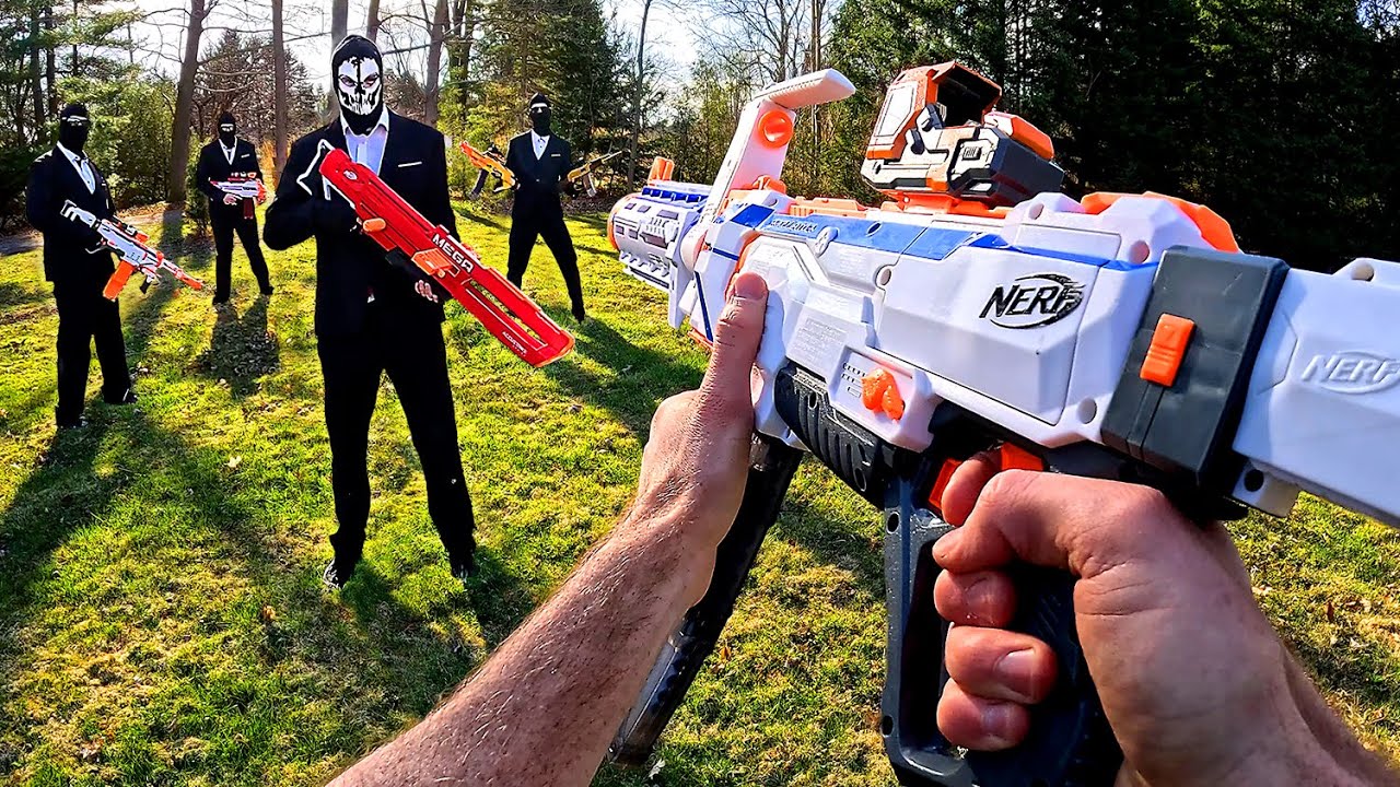 NERF встречает JOHN WICK