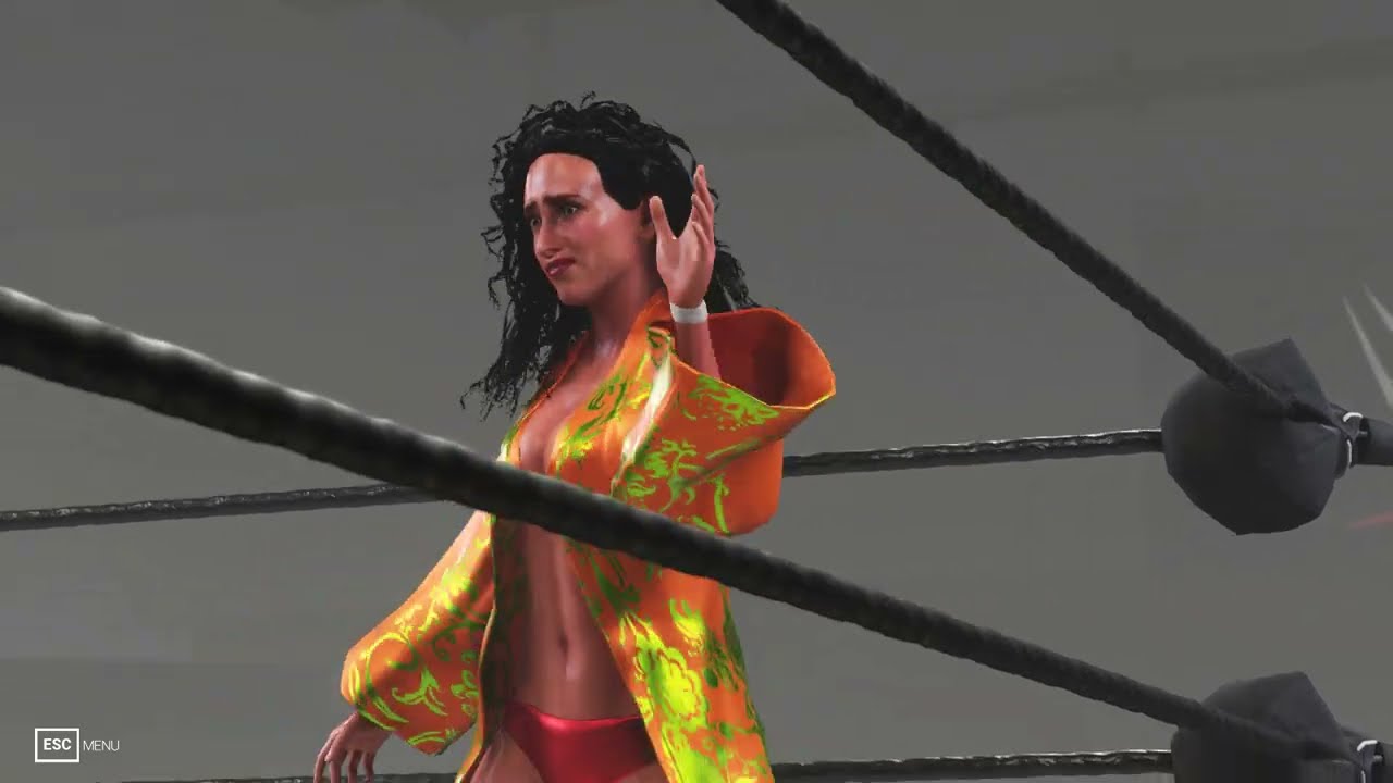 Holly Brockler vs Brock Lesnar SQUASH (1P vs 2P dummy) WWE 2K19 Ryona