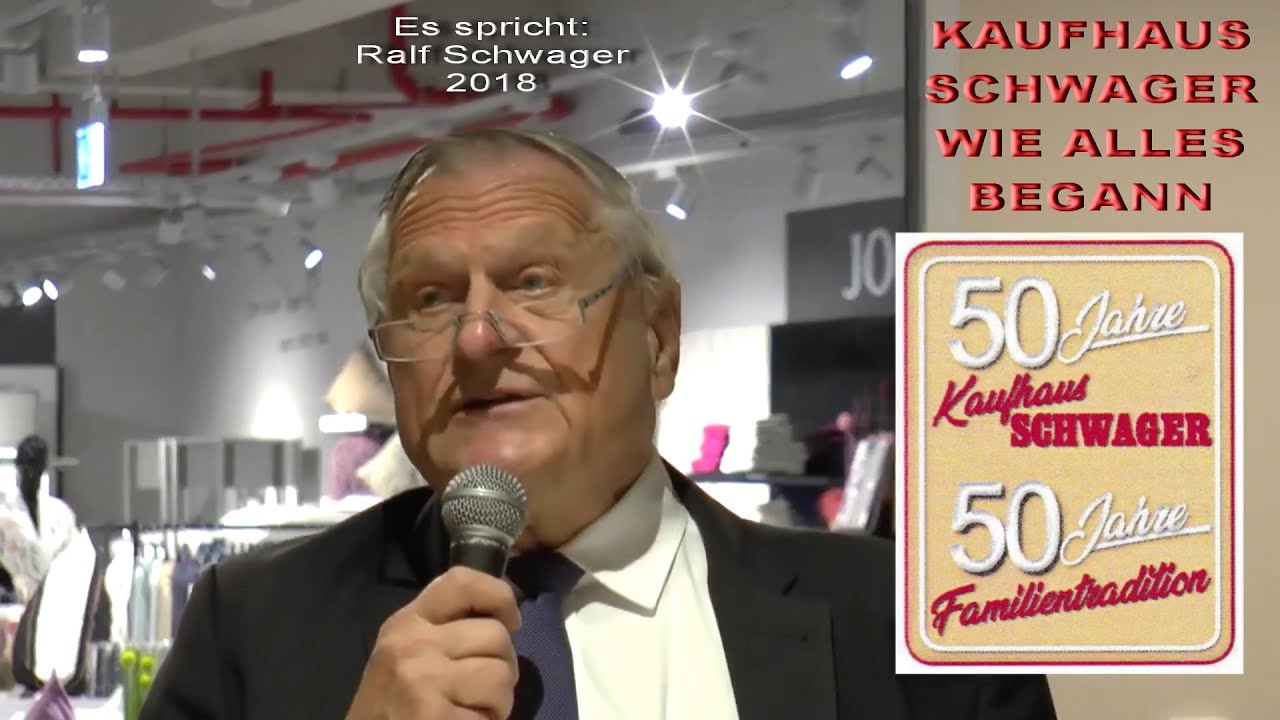 KAUFHAUS SCHWAGER IN HOLZMINDEN  - WIE ALLES BEGANN