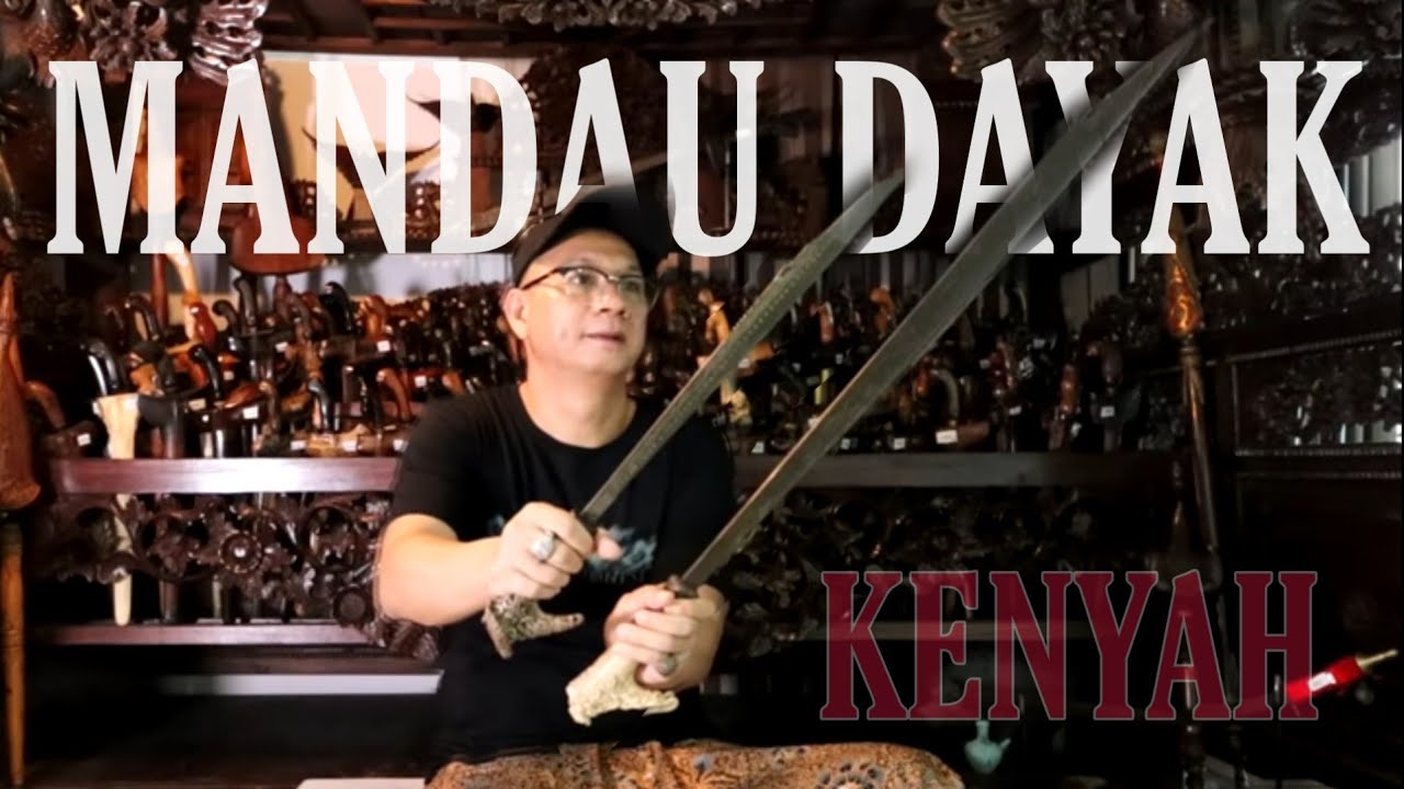 3 Mandau Dayak Kenyah Istimewa