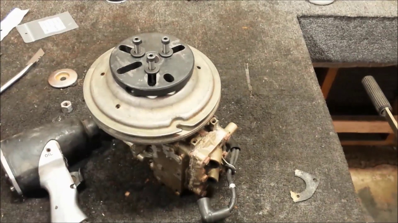 1975 Johnson 4 HP Powerhead Removal and Teardown