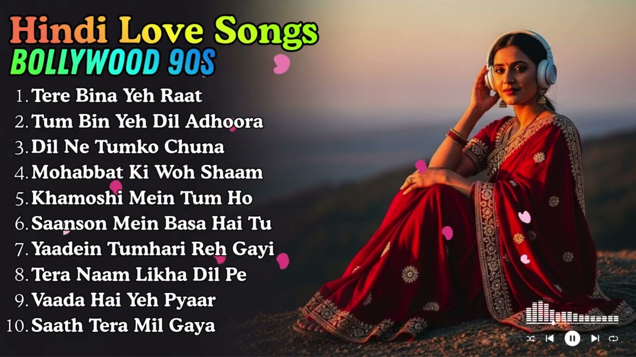 ❤️ Bollywood 90s Evergreen Romantic Songs | Hindi Love Classics | Soft Nostalgia Vibes