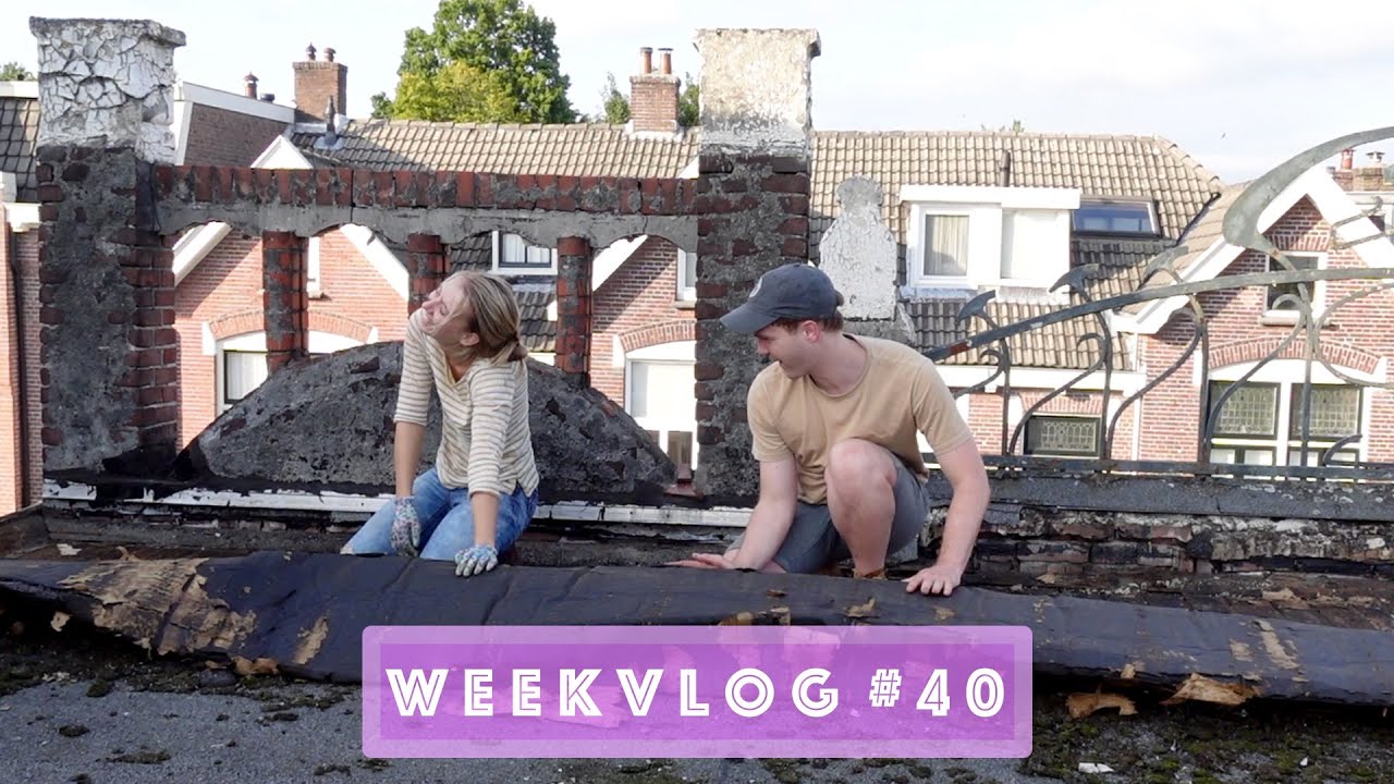 Slopen, breken en angoan, het dak zal er hoe dan ook af 👷&zwj;♂️ | weekvlog #40