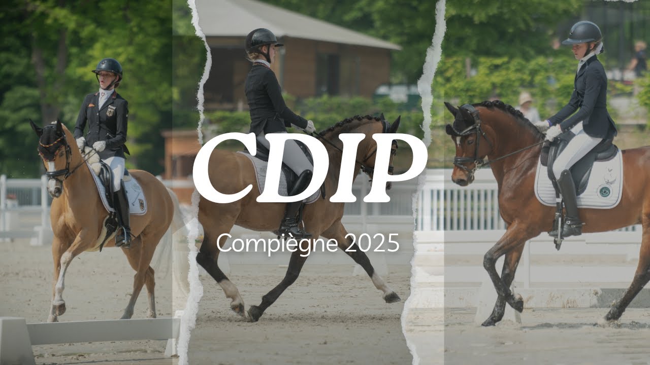 🇫🇷✨ Retour sur le CDIP de Compiègne 2025 – Dressage international poney au sommet !