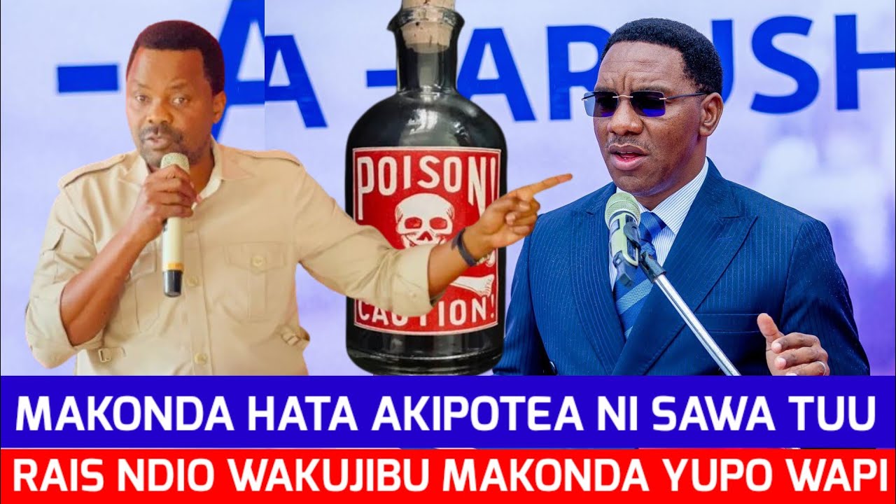 TAARIFA MPYA YUPO WAPI MAKONDA GODBLESS LEMA AIBUA MAPYA KAMA HAONEKANI RAIS ATUAMBIE YUPO WAPI
