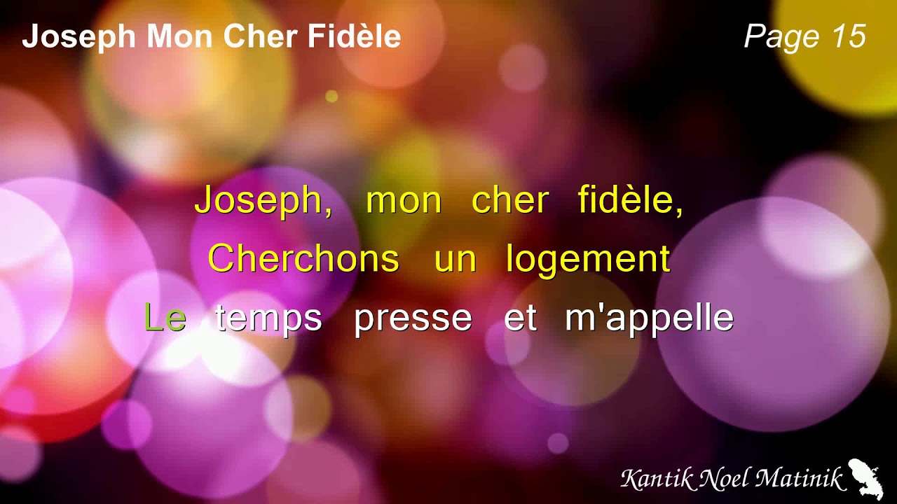 Joseph mon cher fidèle (Page 15)