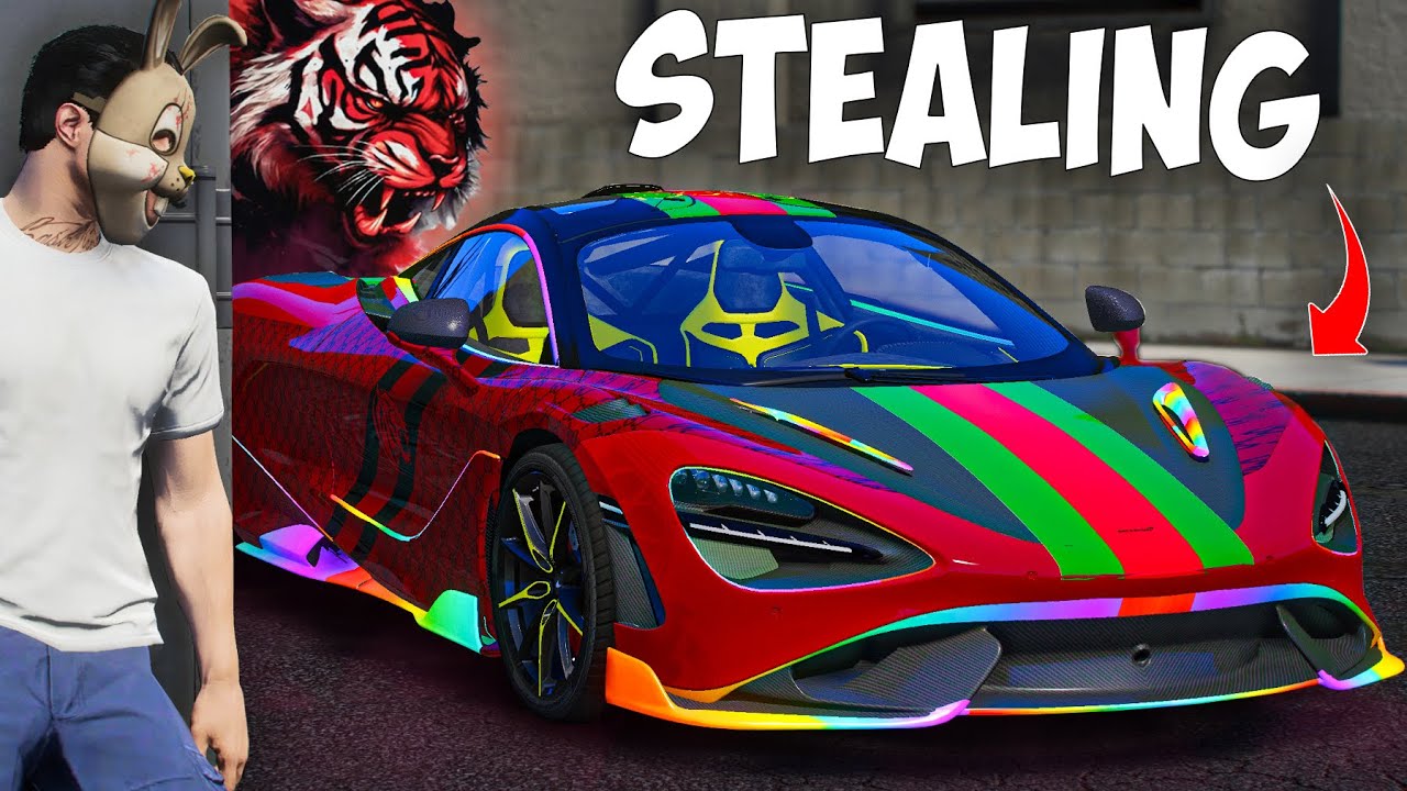 Stealing Animated Tiger Mclaren sa GTA 5