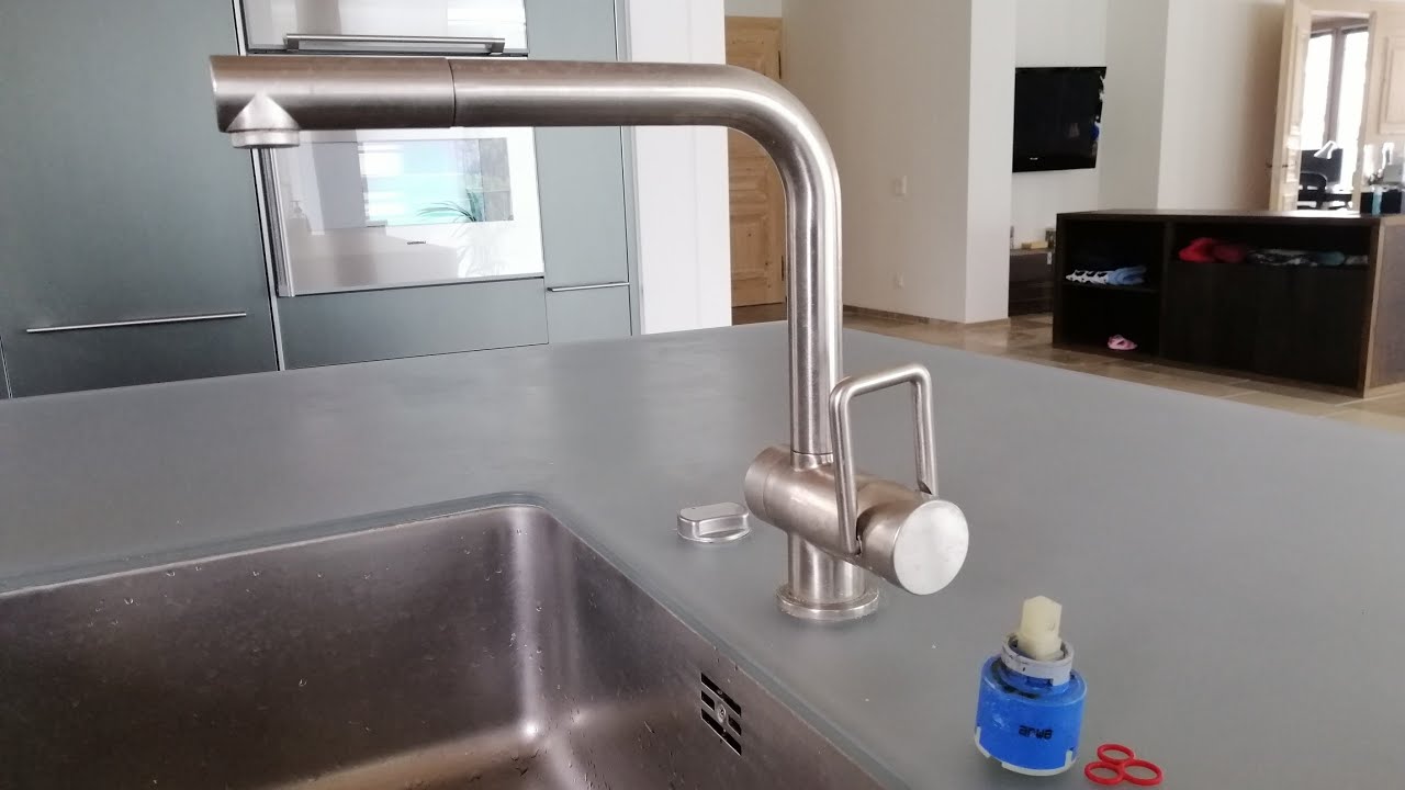 Kartusche bei Küchenarmatur wechseln