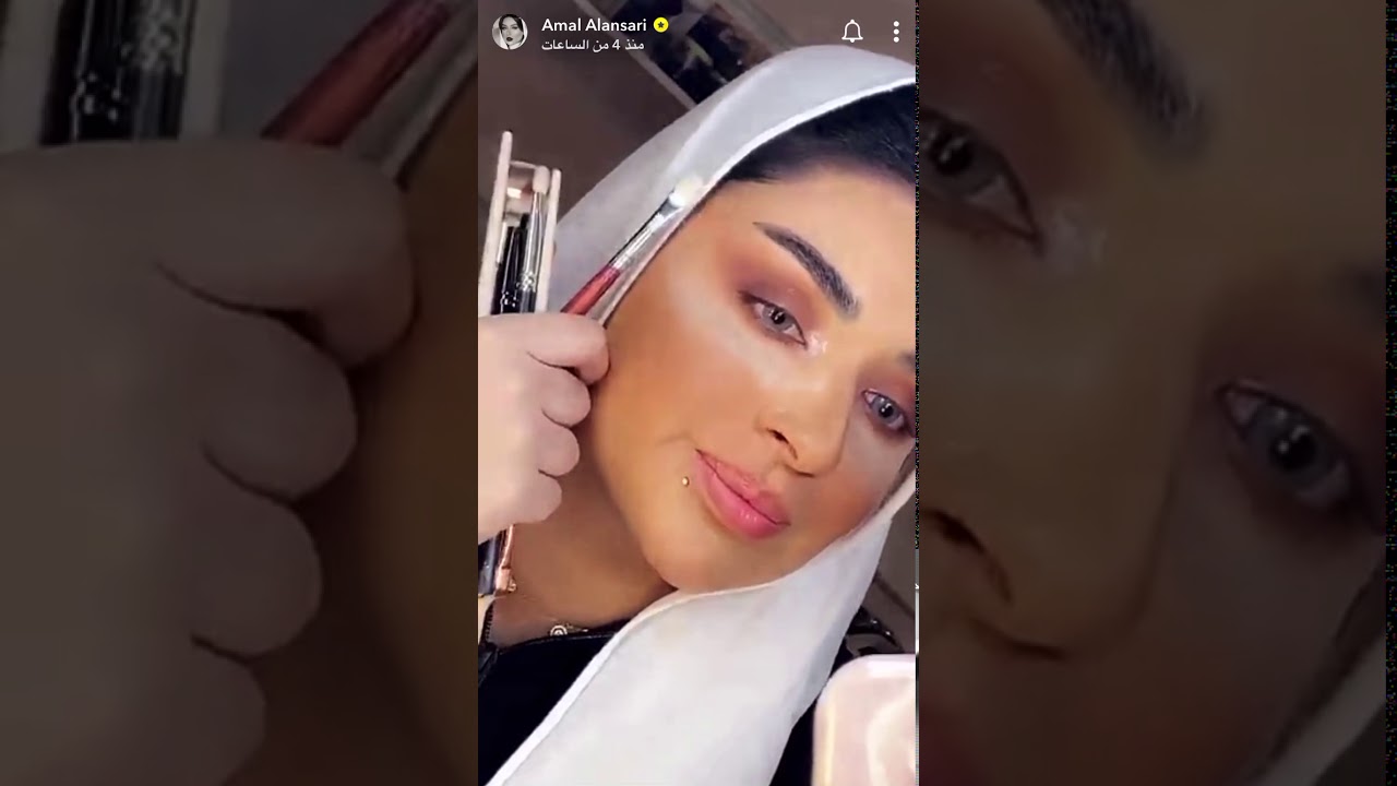 تتوريال ميكب لوك قلتر الآرتست💄: امل الانصاري makeup tutorial