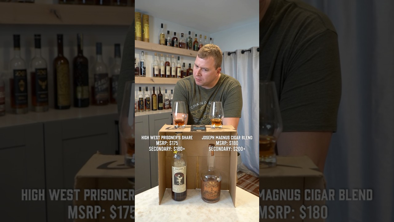High West Prisoner's Share против сигарной смеси Joseph Magnus #виски #бурбон