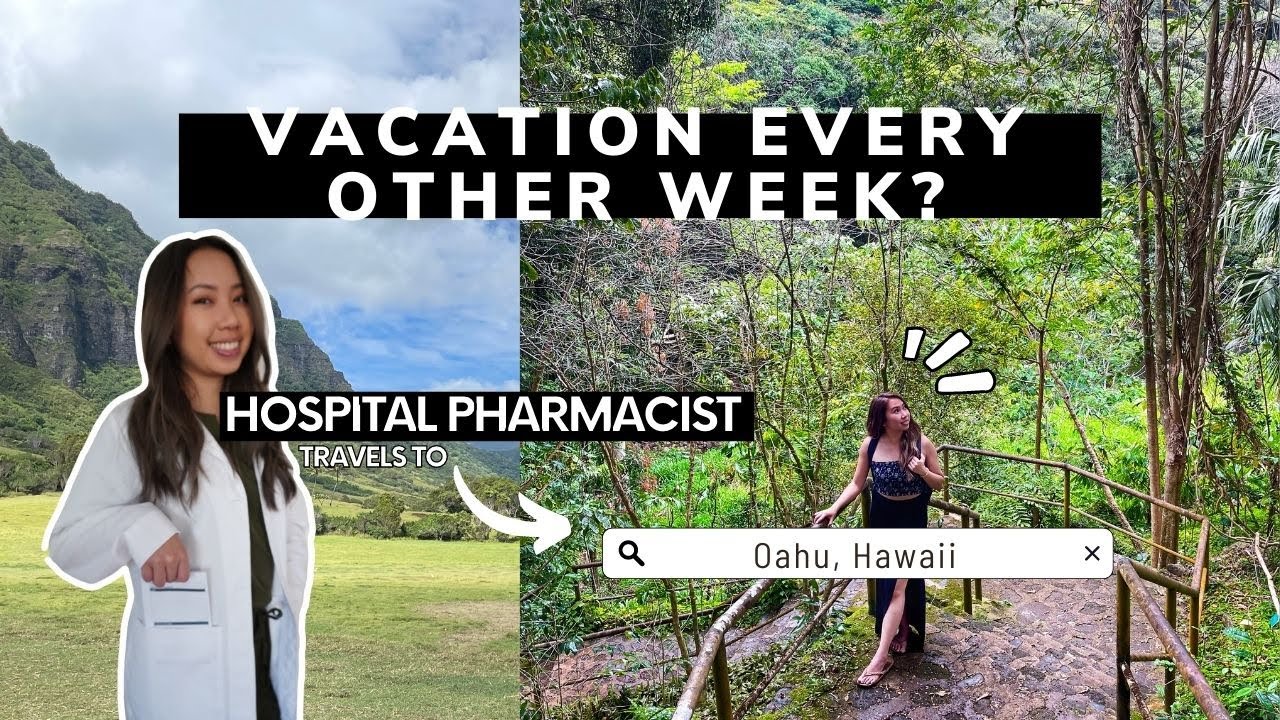 A WEEK in the life of a hospital pharmacist | Oahu, Hawaii Vlog, PharmD Vlog