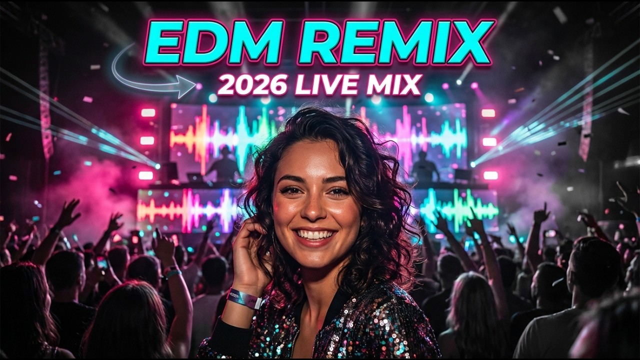 Best Music Party Mix 2026 | EDM Music Mix | EDM Remixes of Popular Songs | Nonstop Party Playlist