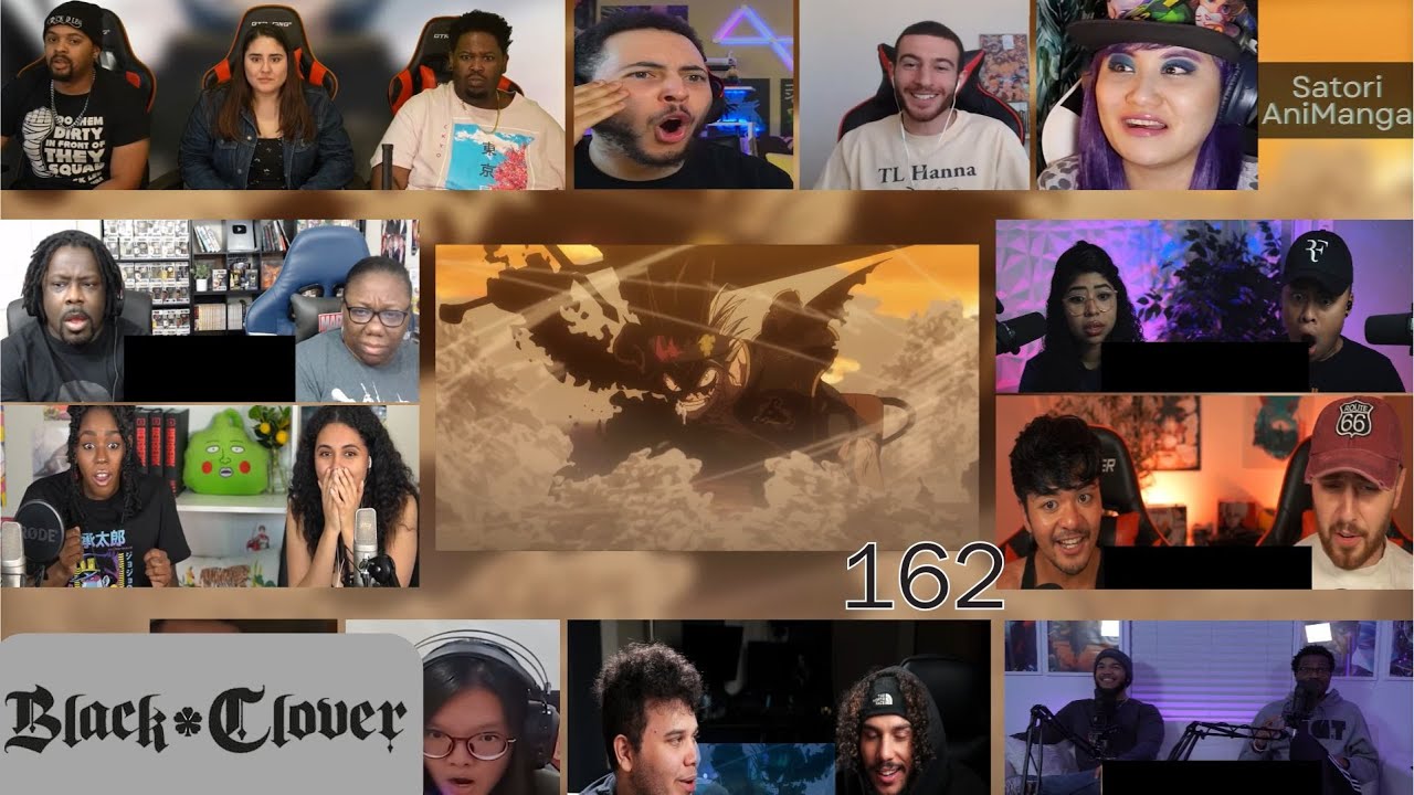 Dante Attack Black Bull | Black Clover Episode 162 Reaction Mashup |