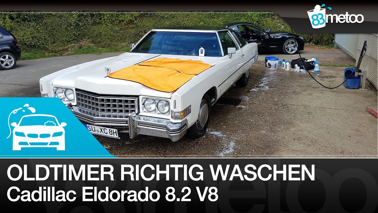1973 Cadillac Eldorado 8,2 Liter V8 BigBlock | Oldtimerpflege mit Meguiars Mirror Bright | 83metoo