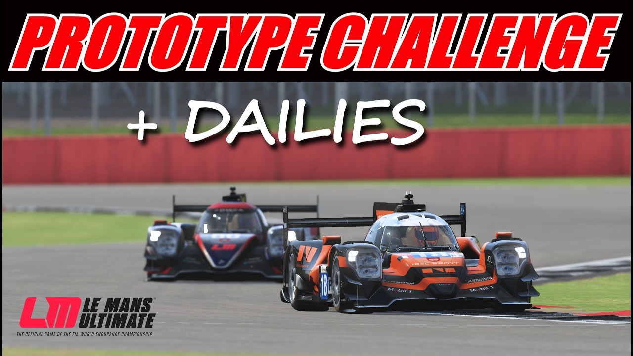 🔴 Le Mans Ultimate - Prototype Challenge + Dailies