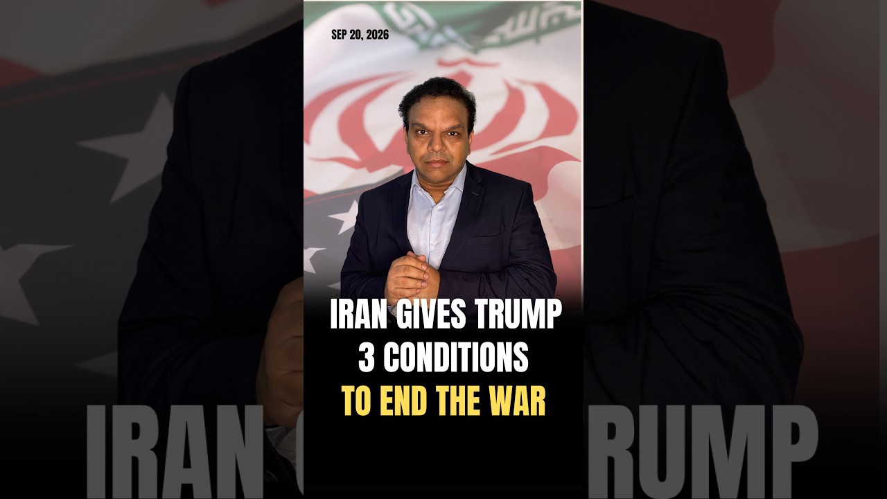 Iran Gives Trump 3 Conditions to End the War #iran #iranisraelwar #iranwar #trump #qatar #ceasefire