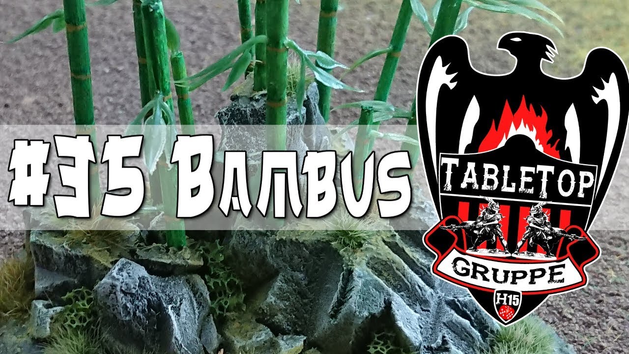 Video #35 Tutorial: Bambus (Tabletop Hebewerk)
