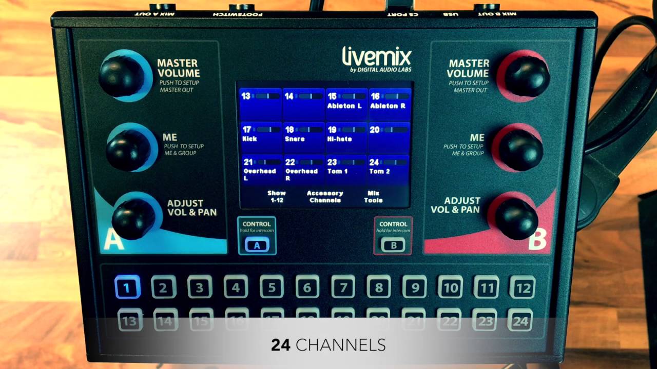 Livemix: CS-DUO Personal Mixer Quick Look