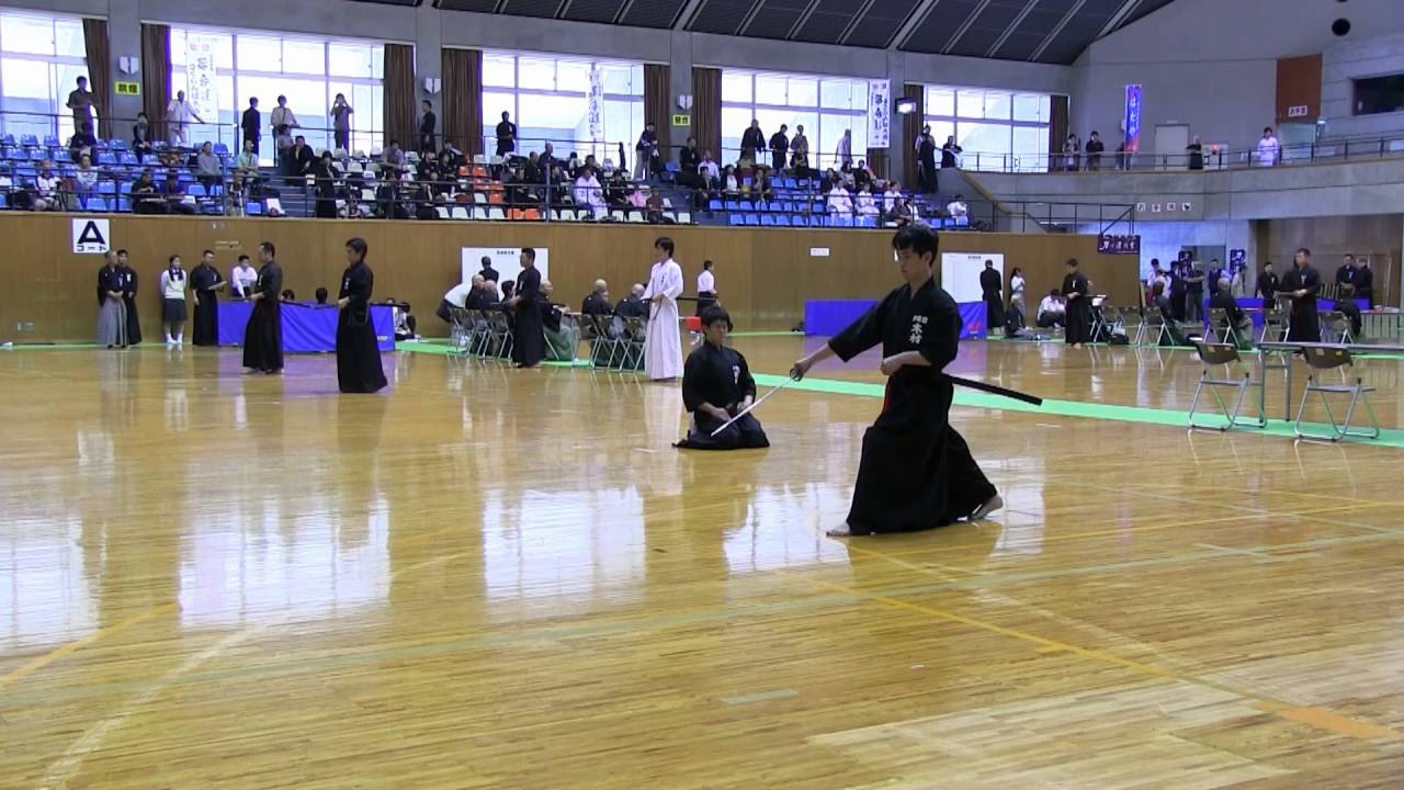 居合道決勝戦（無段～四段）(Iaido Final game 0-4th dan)
