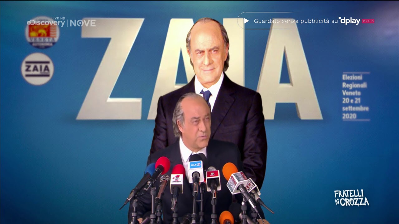 Crozza Zaia "Io vi prometto che sarò il presidente di tutti"