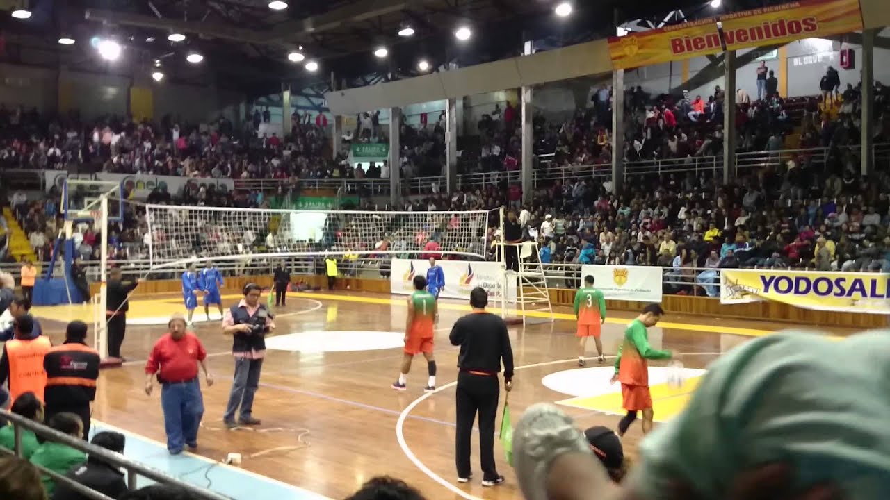 Ecuavoley Final Copa Canela 2015 Emerson vs Pepe
