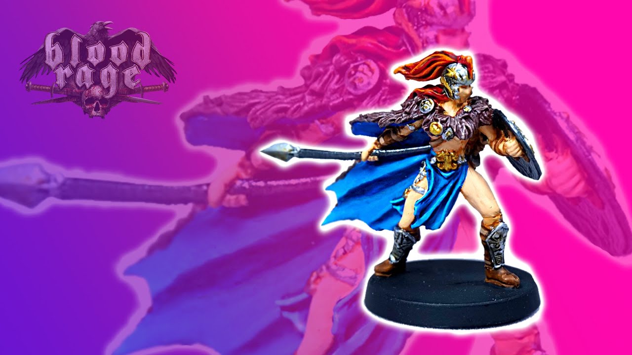 Painting an EPIC Mini Valkyrie // CMON Blood Rage
