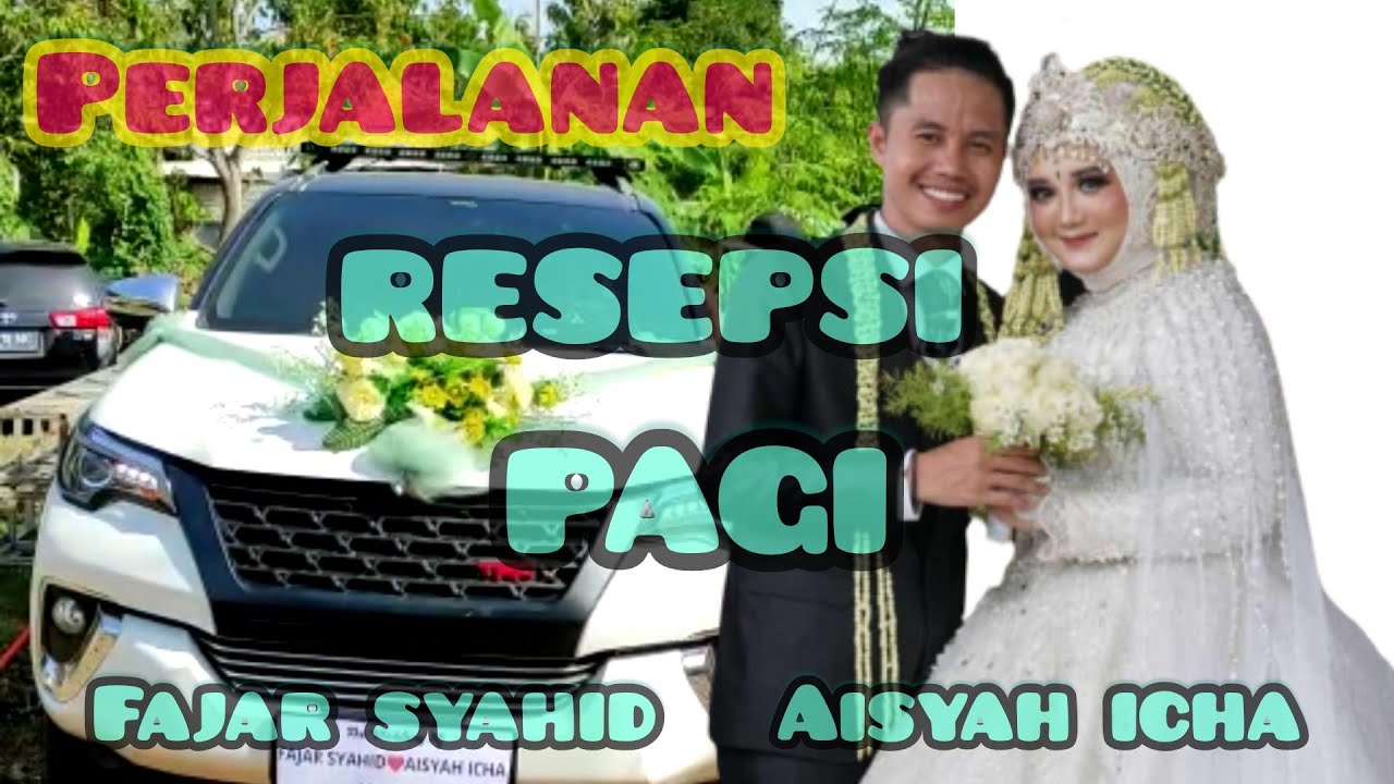 Fajar to Aisyah DARI perjalanan ke AkAD Penuh SUKA walaupun ada sedikit insiden😁😘