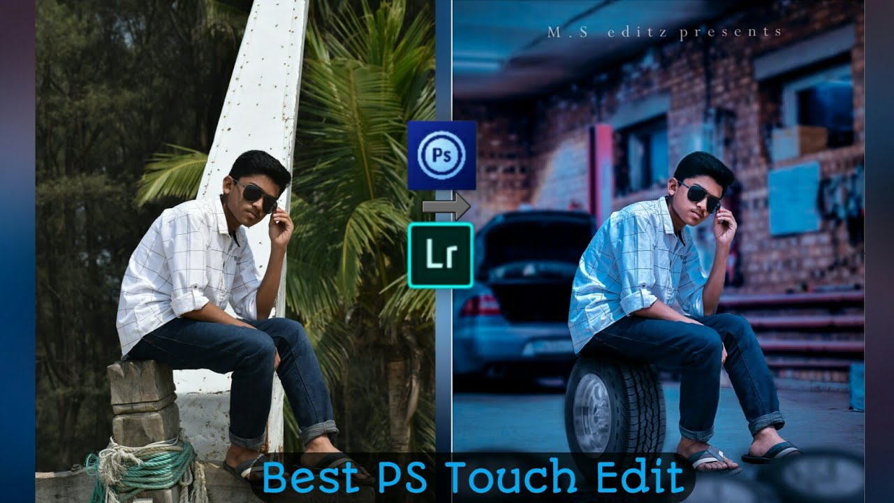 PS Touch editing 2021 | best manipulation editing tutorial | lightroom easy colour grading 🔥🔥🔥