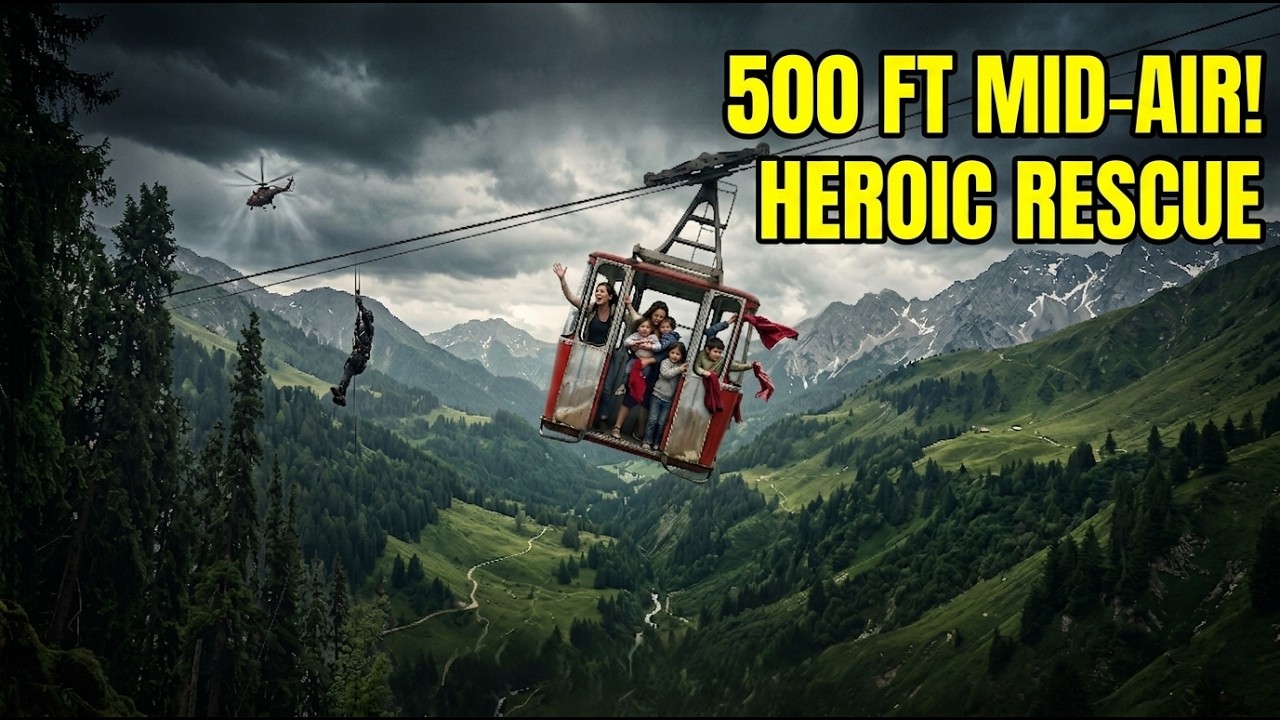 Indian Army Heroic Rescue Operation at Gulmarg Gondola | 300+ Tourists Saved