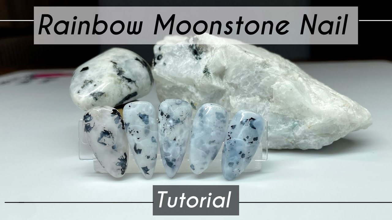 Rainbow Moonstone Nail Turorial! With Extra Footage at the End